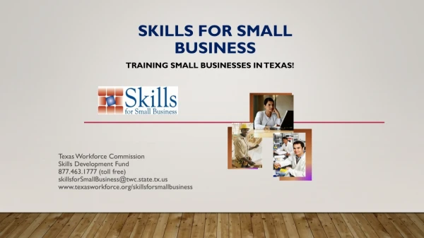 Skills for Small Business