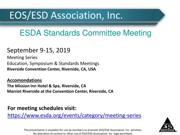 EOS/ESD Association, Inc.