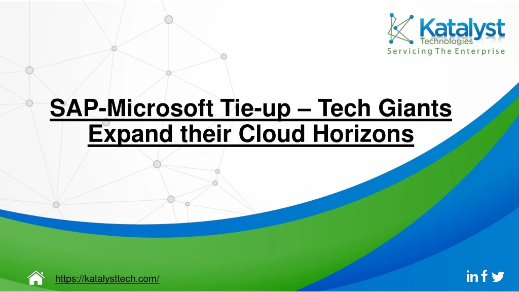 sap microsoft tie up tech giants expand their