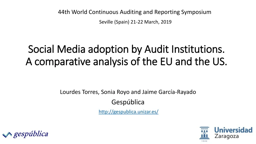social media adoption by audit institutions a comparative analysis of the eu and the us