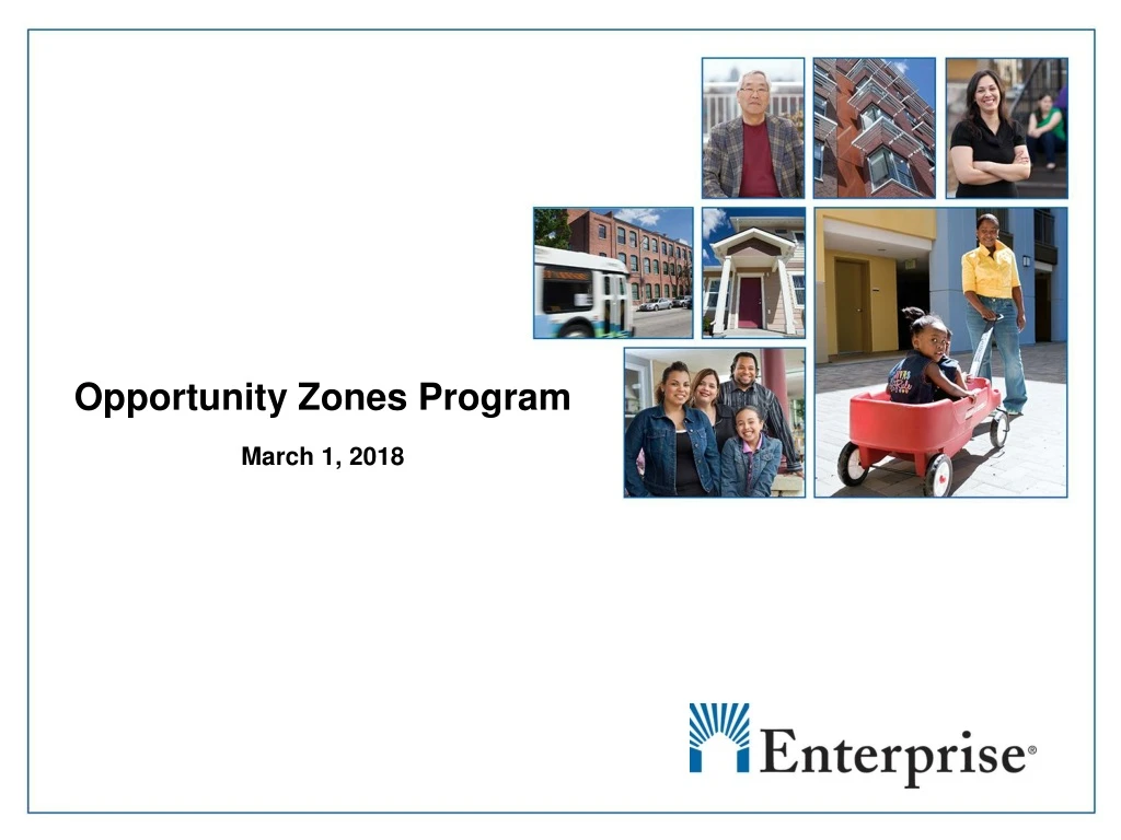 opportunity zones program march 1 2018