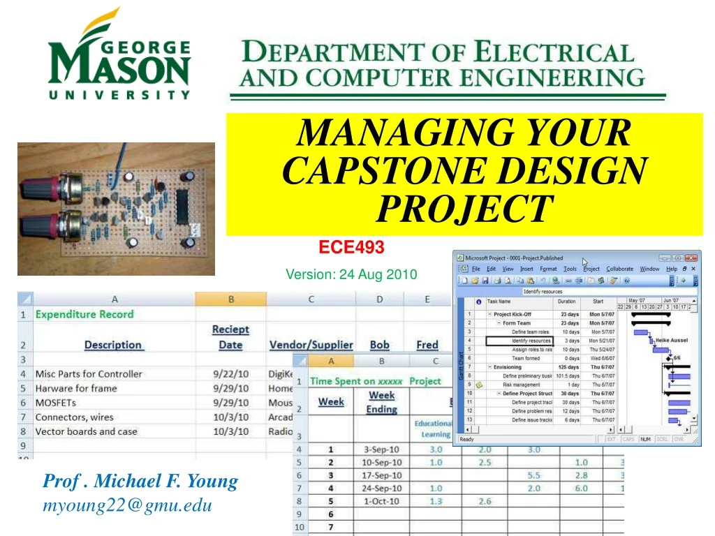 managing your capstone design project
