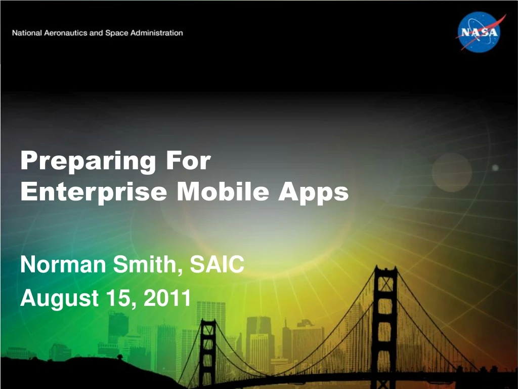 preparing for enterprise mobile apps