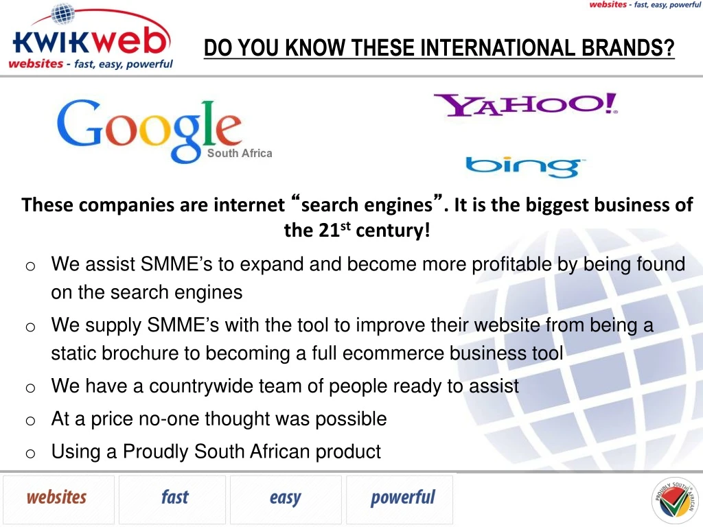 do you know these international brands