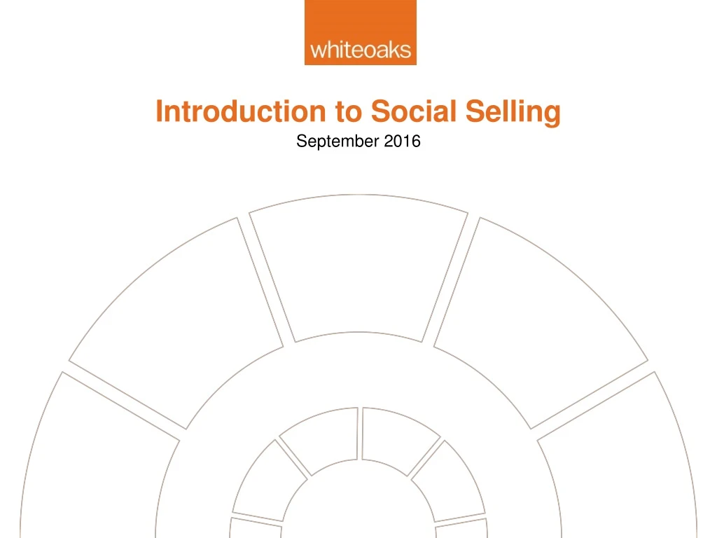 introduction to social selling september 2016