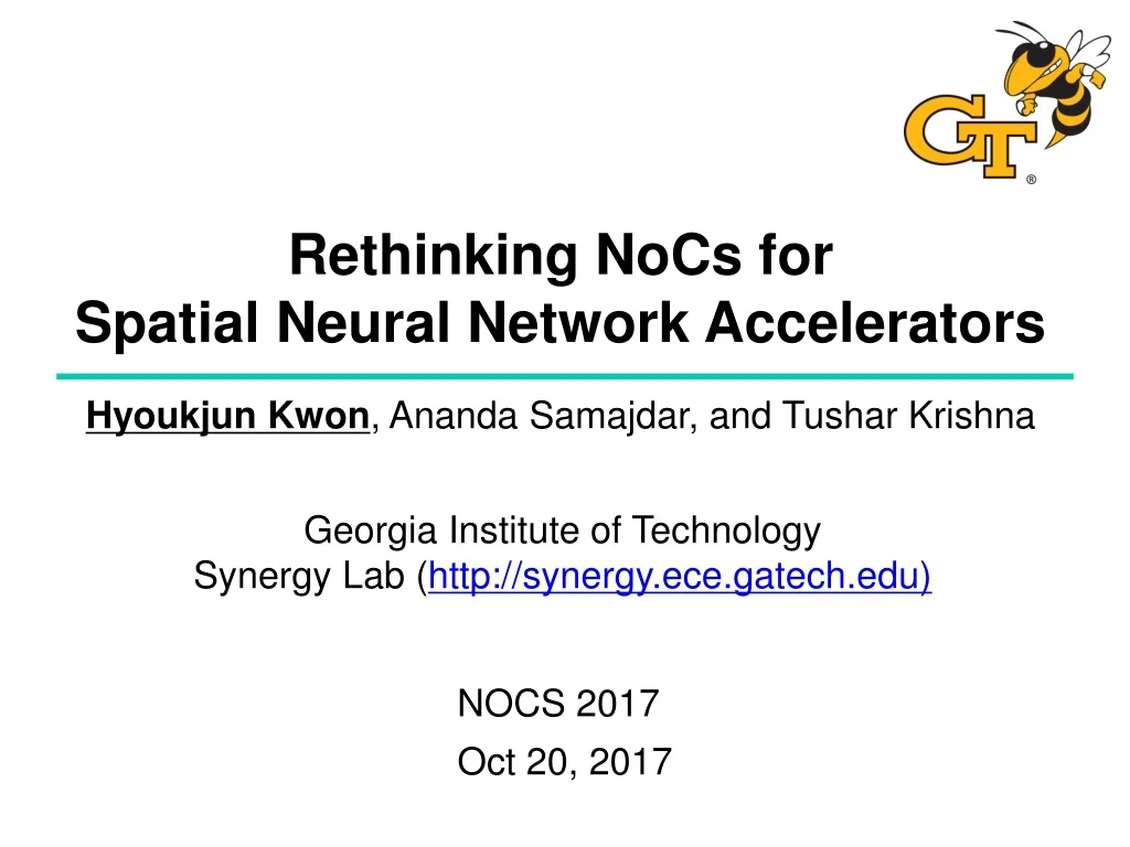 rethinking nocs for spatial neural network