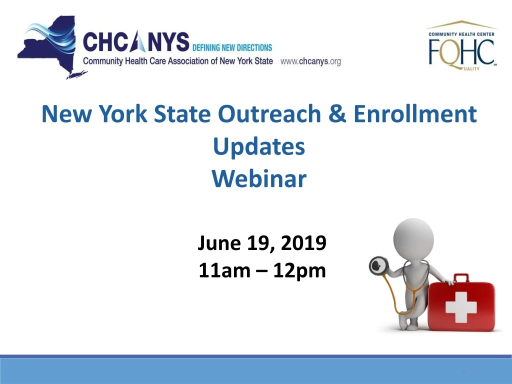 new york state outreach enrollment updates webinar