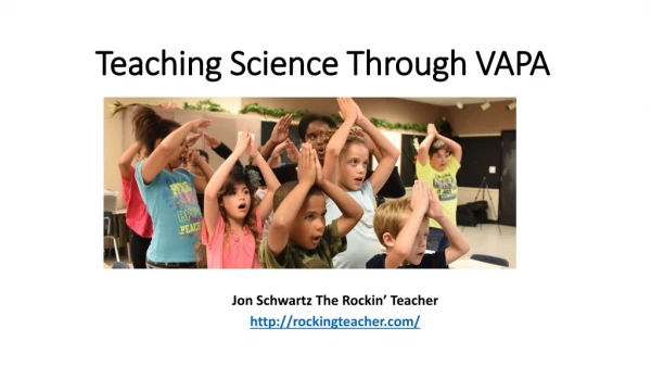 Teaching Science Through VAPA
