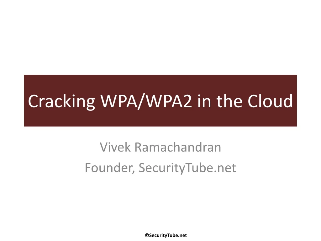 cracking wpa wpa2 in the cloud