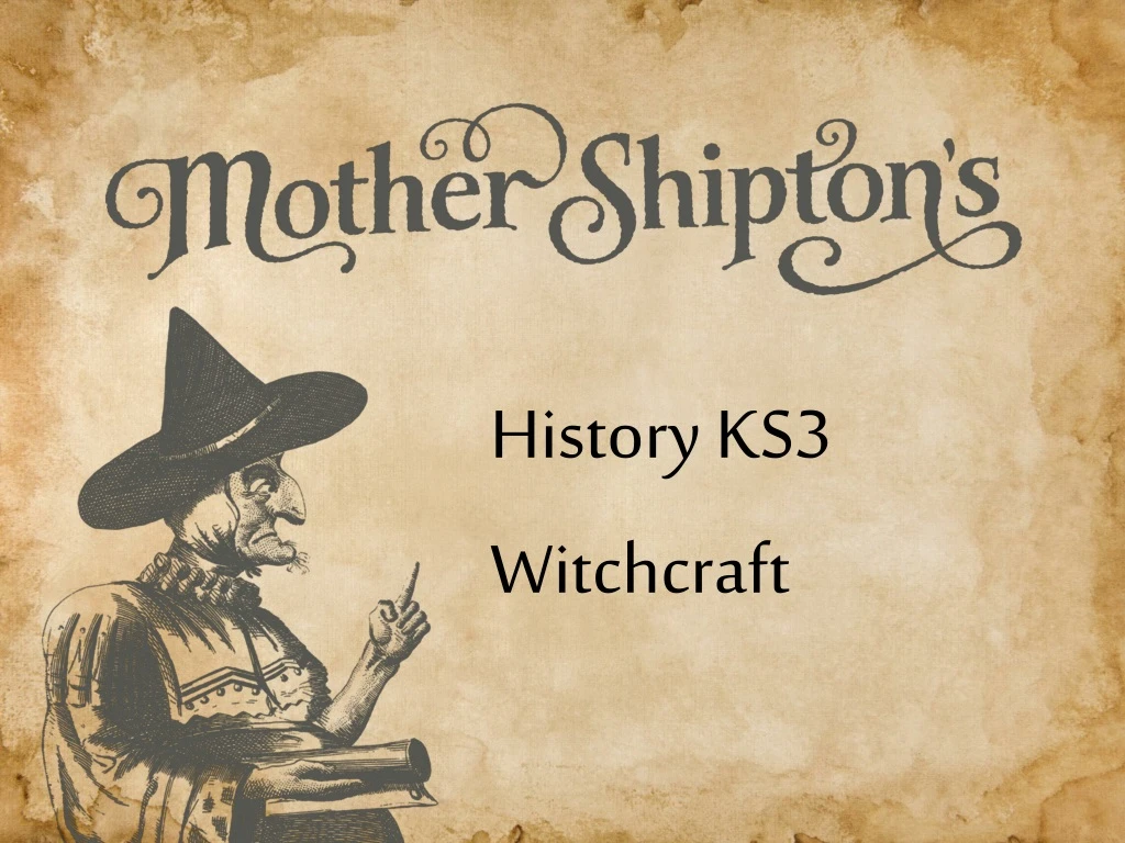 history ks3 witchcraft