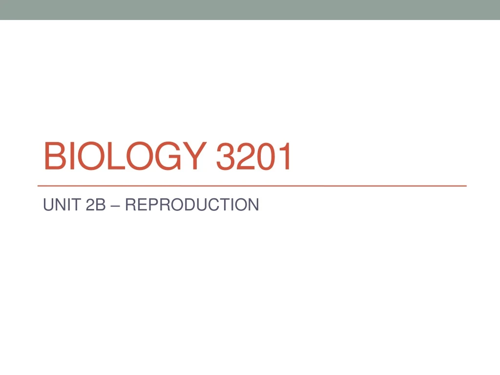 biology 3201