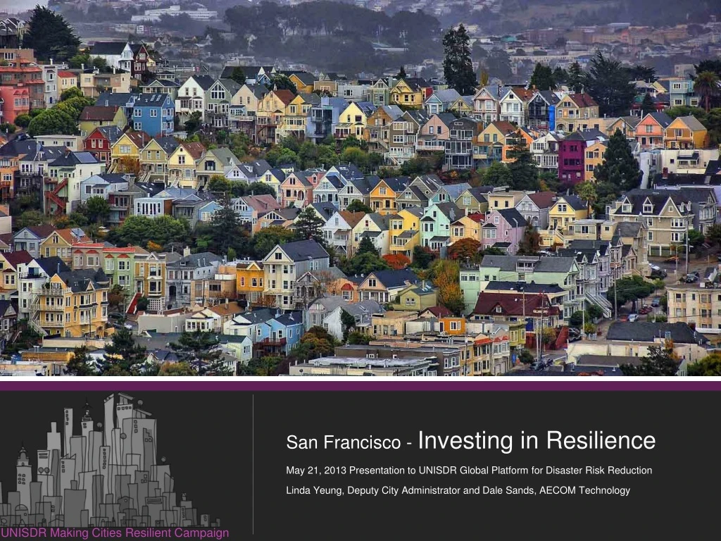 san francisco investing in resilience may 21 2013