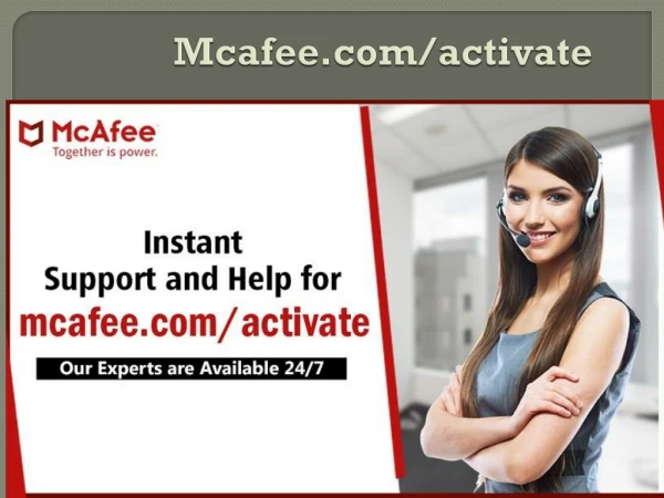 mcafee com activate