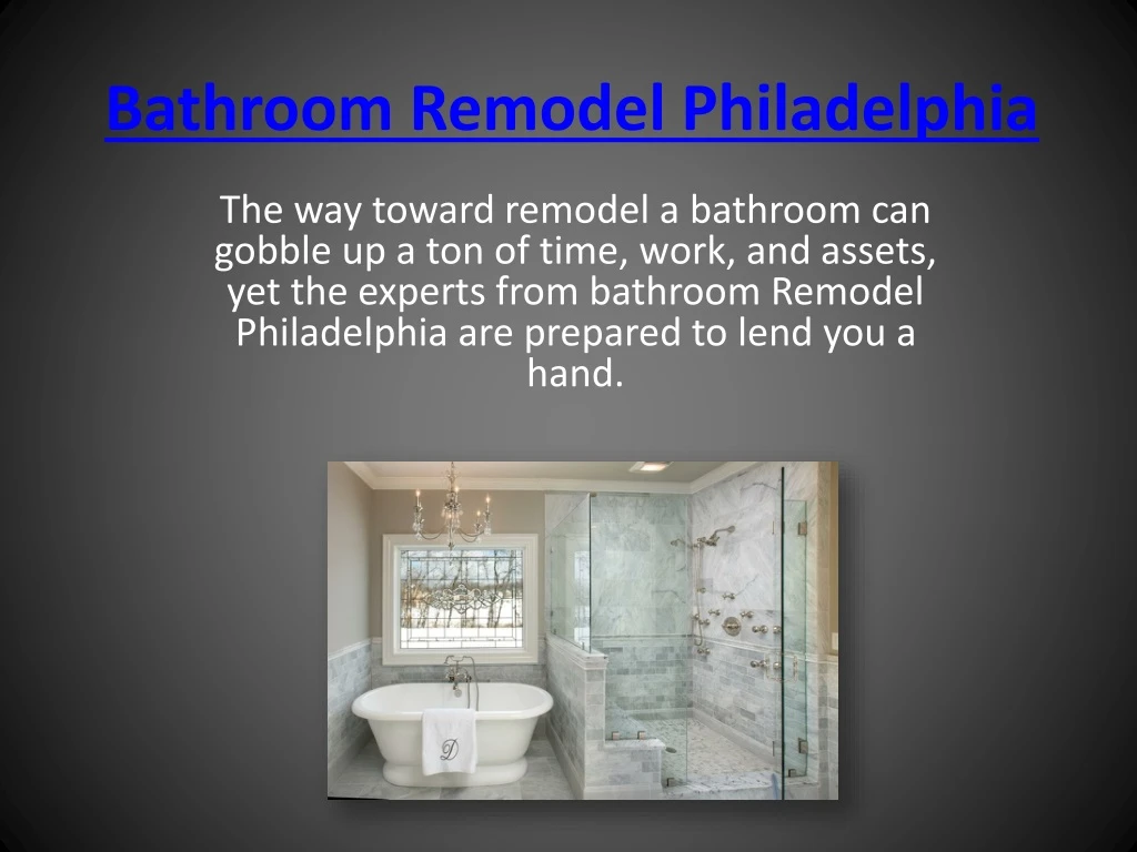 bathroom remodel philadelphia