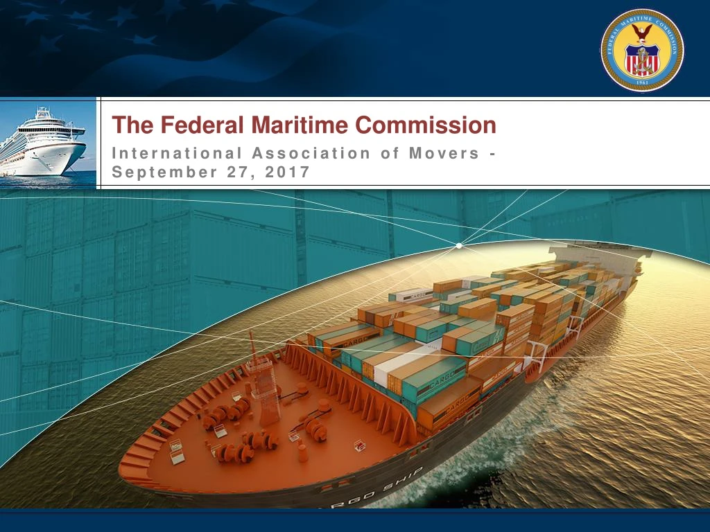 the federal maritime commission international