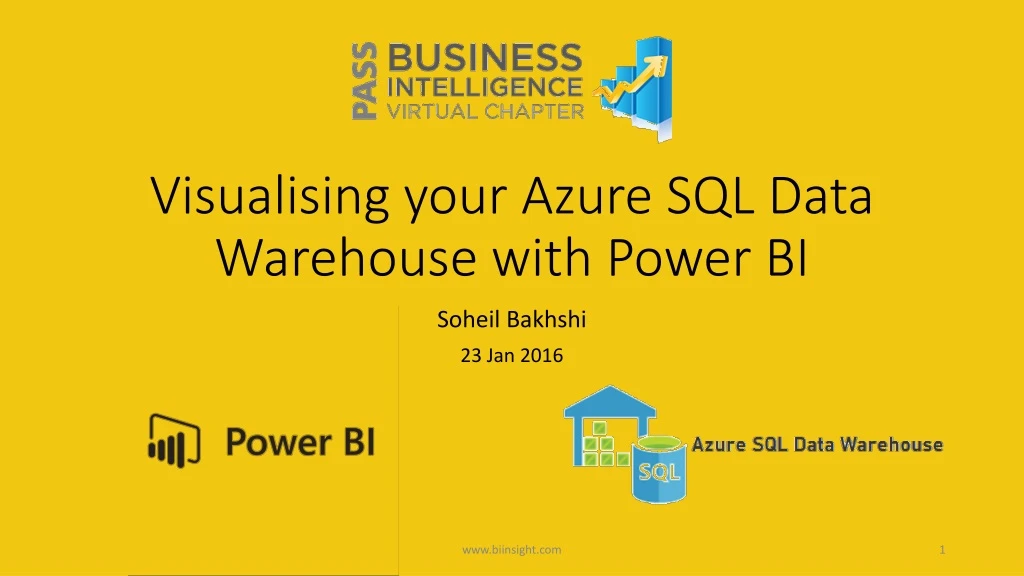 visualising your azure sql data warehouse with power bi