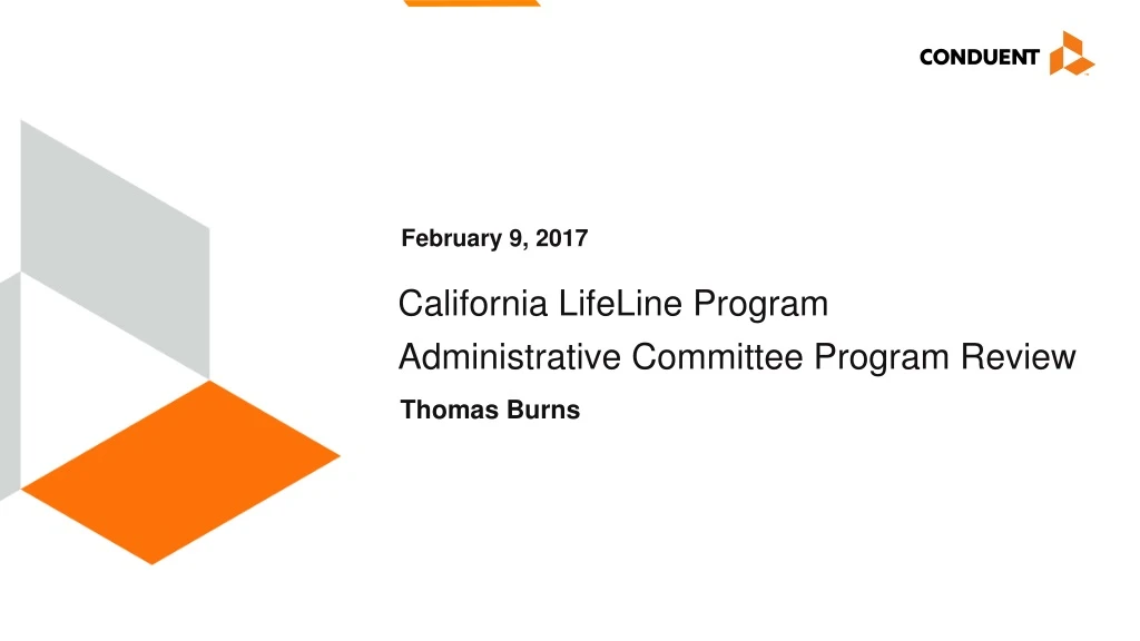 california lifeline program administrative committee program review