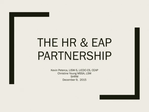 The HR &amp; EAP Partnership
