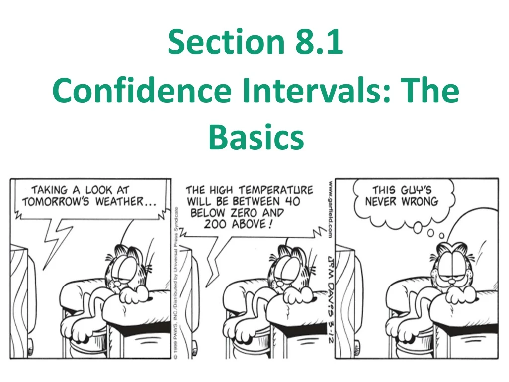 section 8 1 confidence intervals the basics