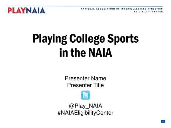 Playing College Sports in the NAIA
