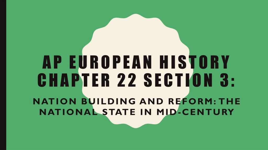ap european history chapter 22 section 3
