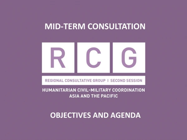 MID-TERM CONSULTATION