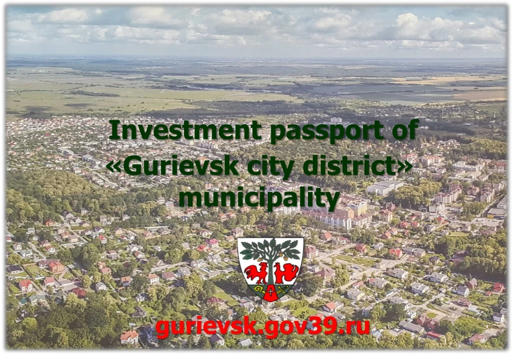 investment passport of gurievsk city district