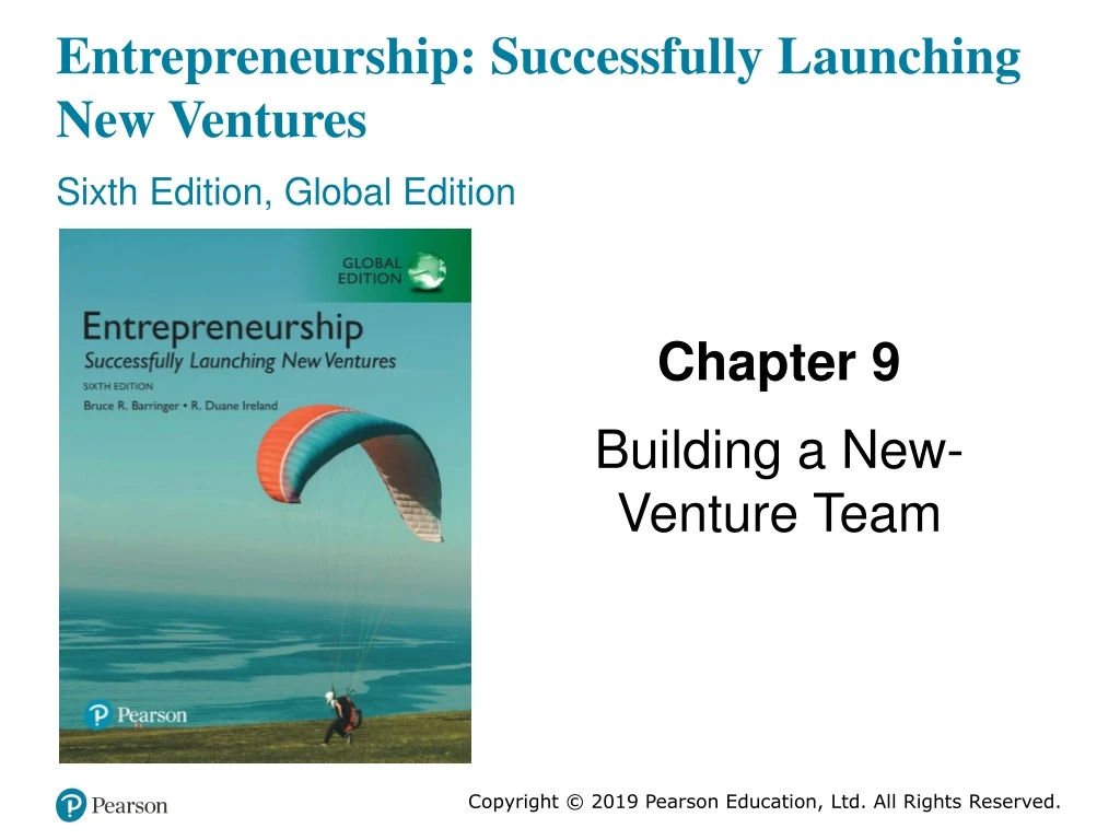 PPT - Entrepreneurship: Successfully Launching New Ventures PowerPoint ...