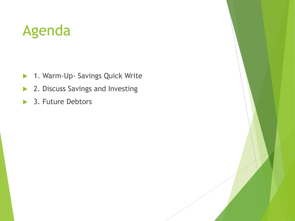 agenda