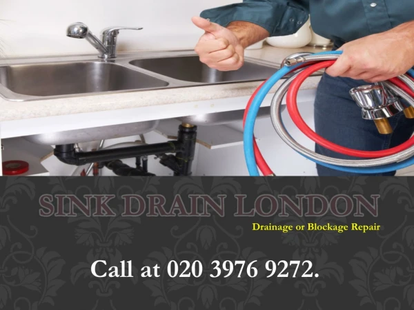 Drain Cleaning London-Sink drain Plumbers