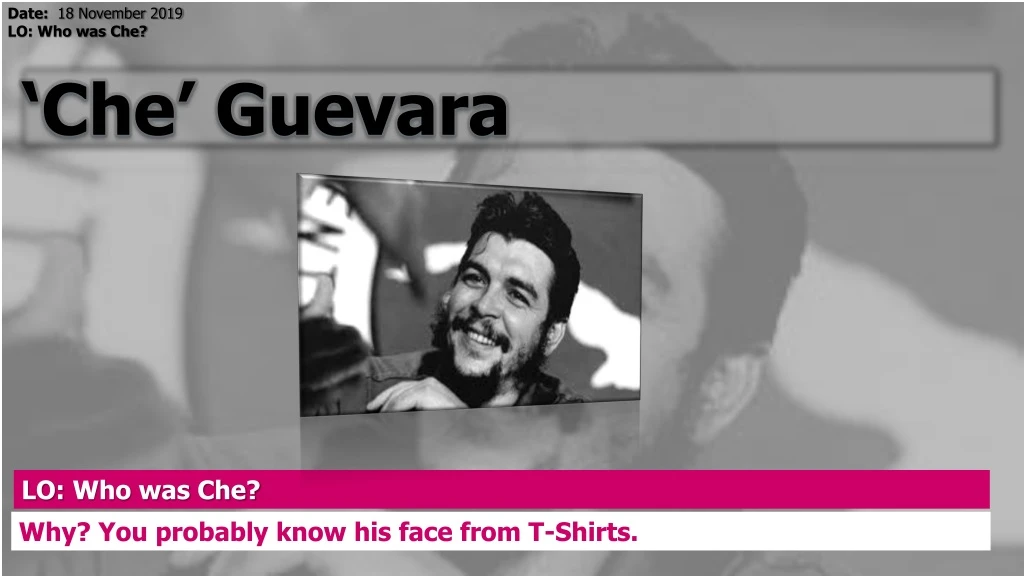 che guevara