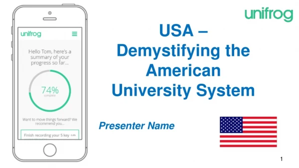 USA – Demystifying the American University System