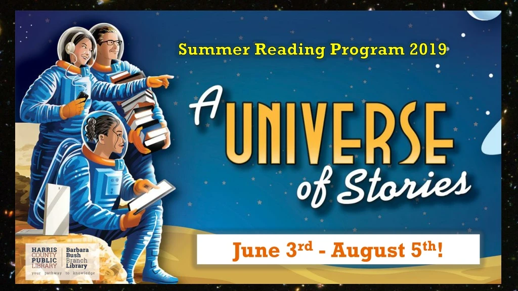 summer reading program 2019