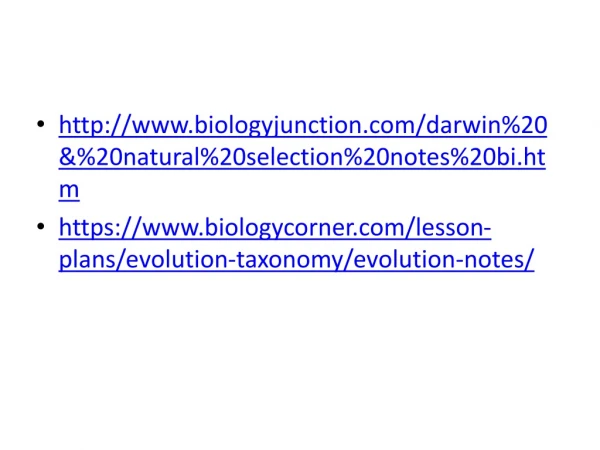 biologyjunction/darwin%20&amp;% 20natural%20selection%20notes%20bi.htm