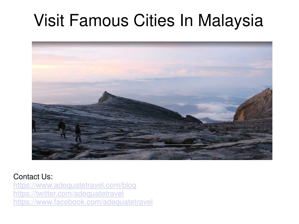 visit famous cities in malaysia