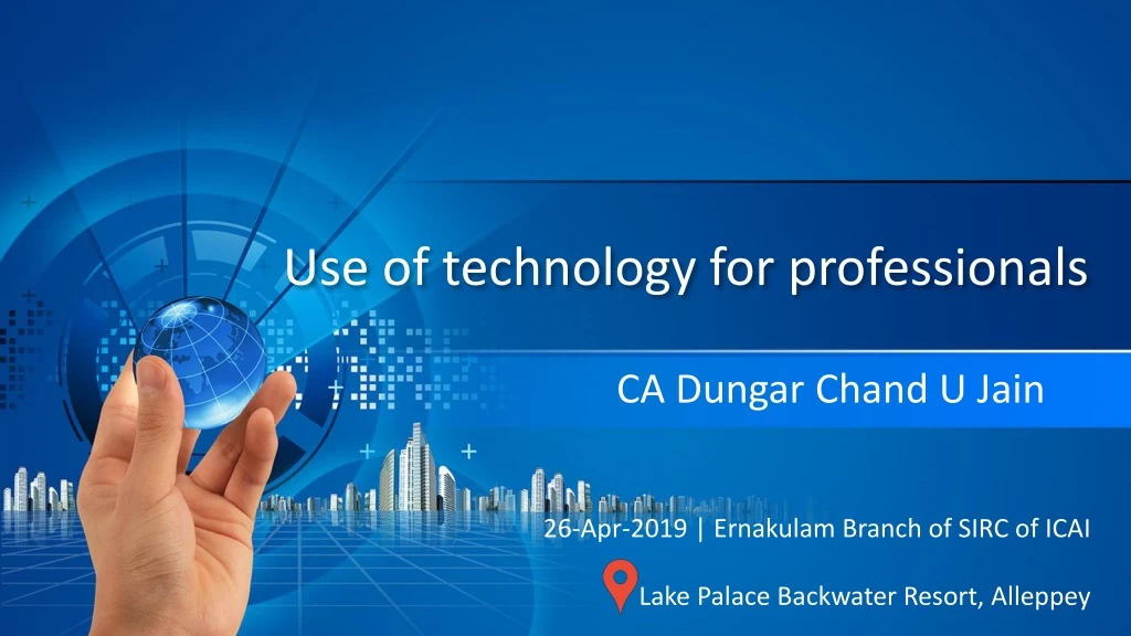 use of technology for professionals