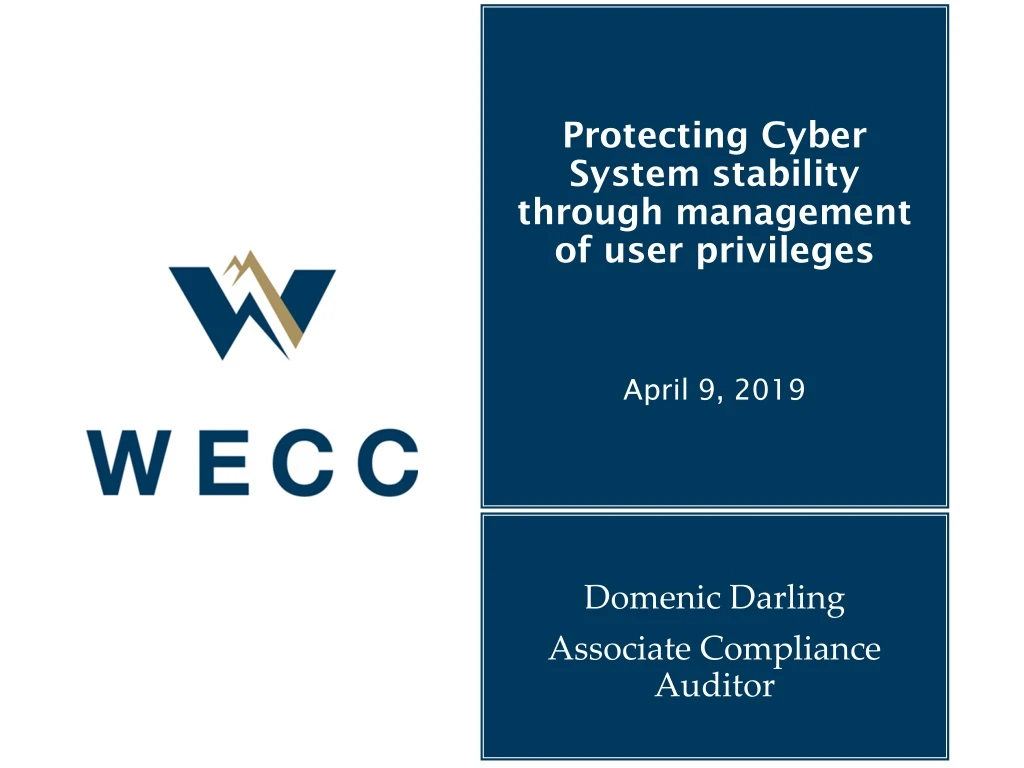 protecting cyber system stability through management of user privileges