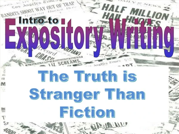 Expository Writing