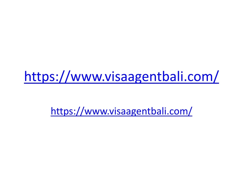 https www visaagentbali com