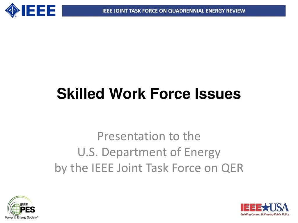 skilled work force issues