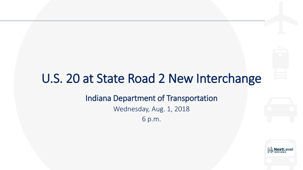 u s 20 at state road 2 new interchange