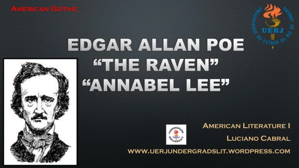 Edgar Allan Poe “The Raven” “Annabel Lee”
