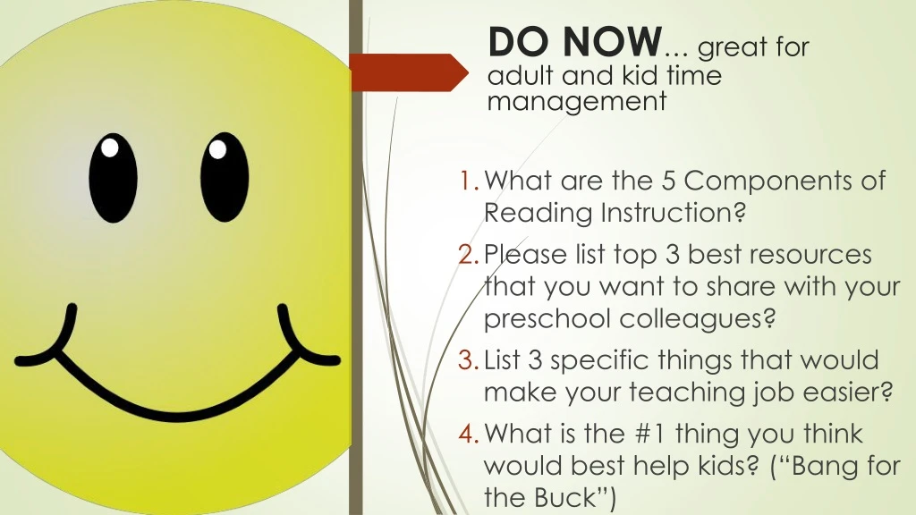 do now great for adult and kid time management