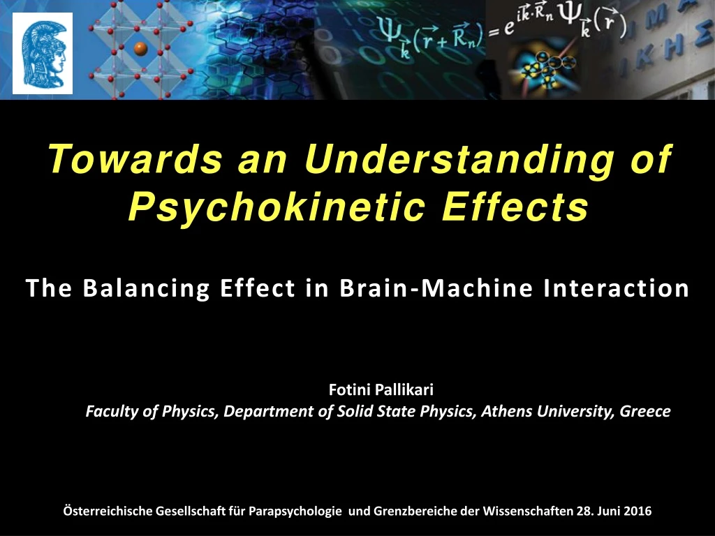 the balancing effect in brain machine interaction