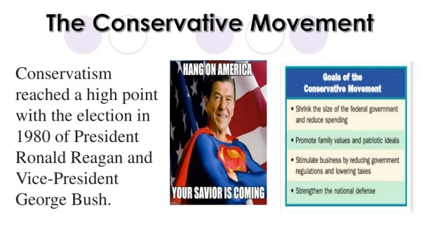 The Conservative Movement