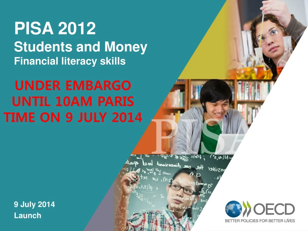 pisa 2012 students and money financial literacy