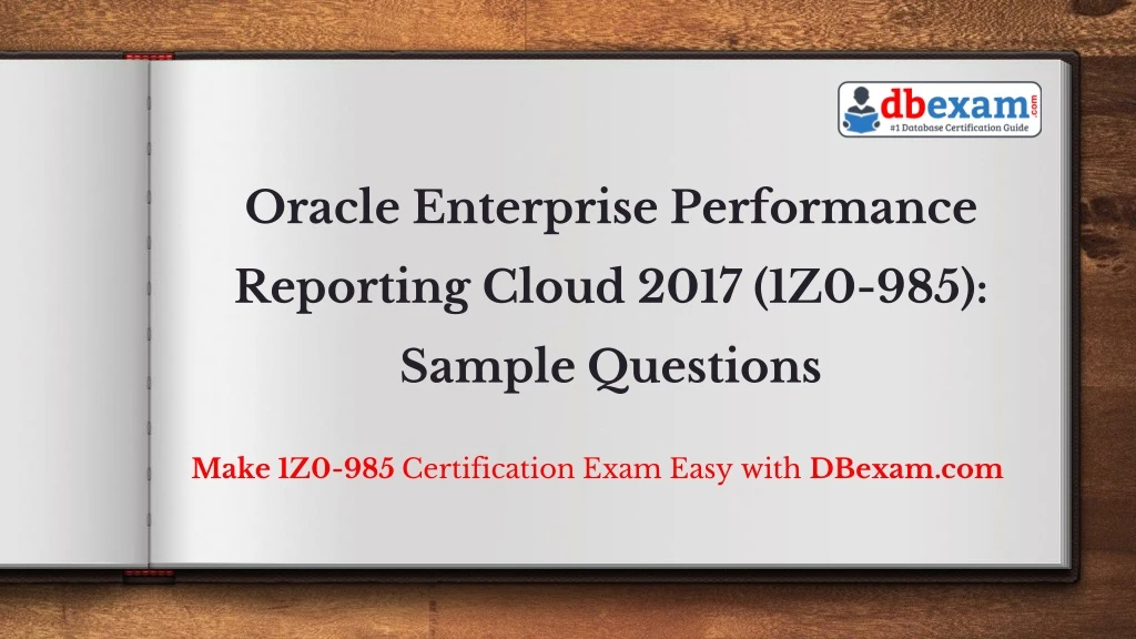 oracle enterprise performance