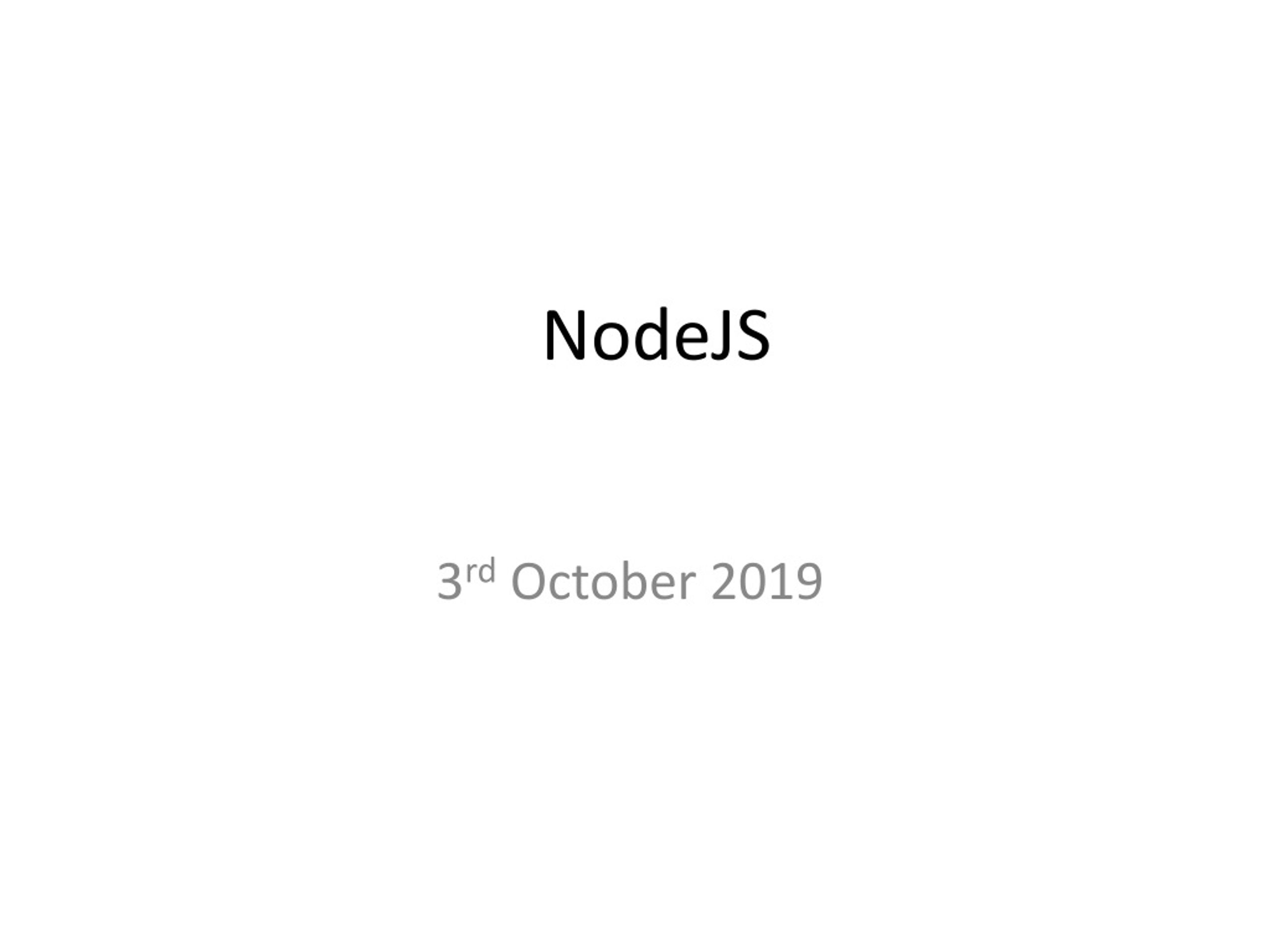 Mastering the Node.js Framework for Web Development - slide 1
