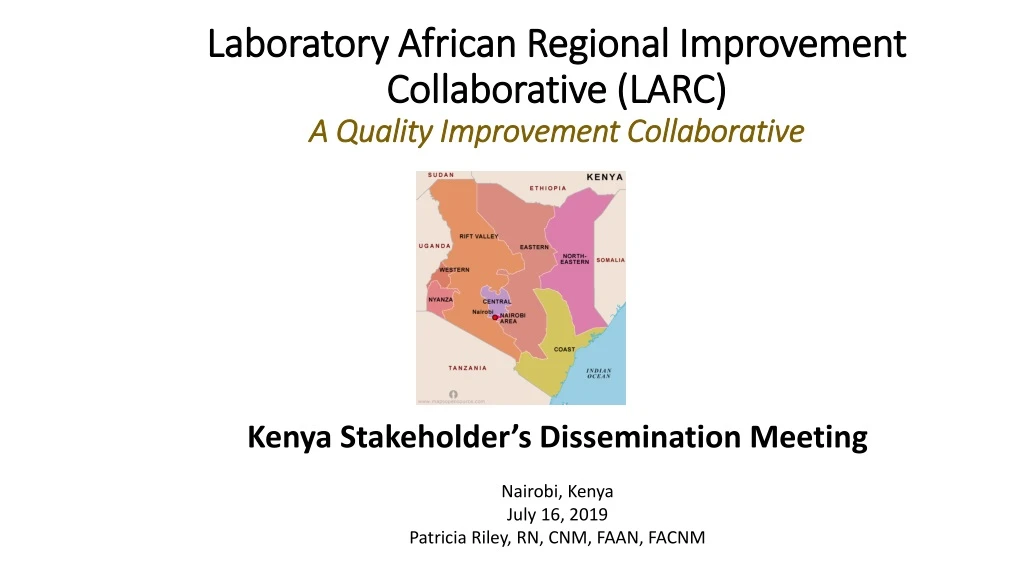laboratory african regional improvement collaborative larc a quality improvement collaborative