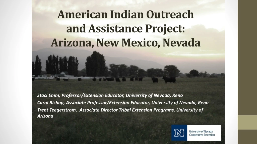 american indian outreach and assistance project arizona new mexico nevada